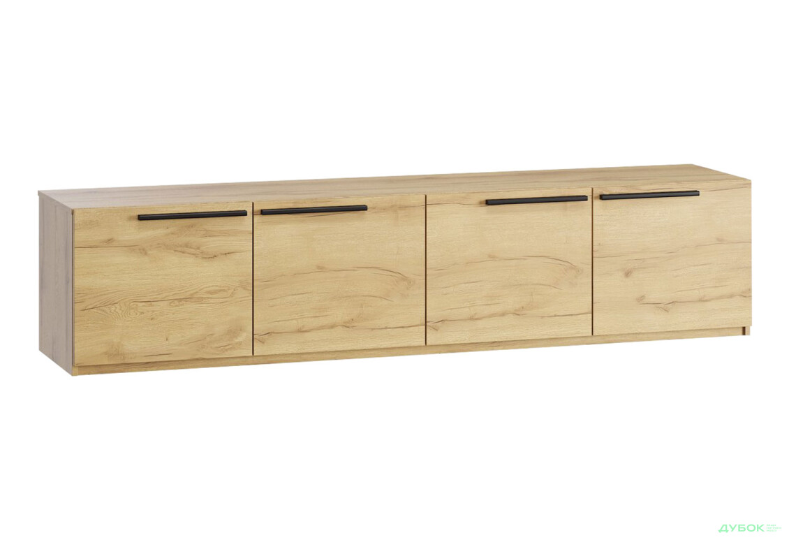Зображення 3 - Тумба під ТВ Kredens furniture Venus (0004) з 4 дверцятами 200 см, дуб аппалачі
