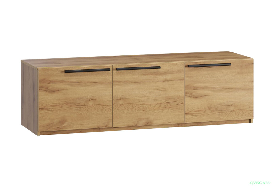 Зображення 3 - Тумба під ТВ Kredens furniture Venus (0005) з 3 дверцятами 150 см, дуб аппалачі