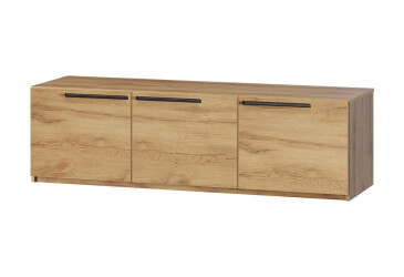 Тумба під ТВ Kredens furniture Venus (0005) з 3 дверцятами 150 см, дуб аппалачі