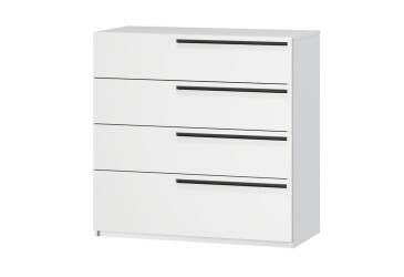 Комод Kredens furniture Venus (0006) з 4 шухлядами 91,4 см, білий