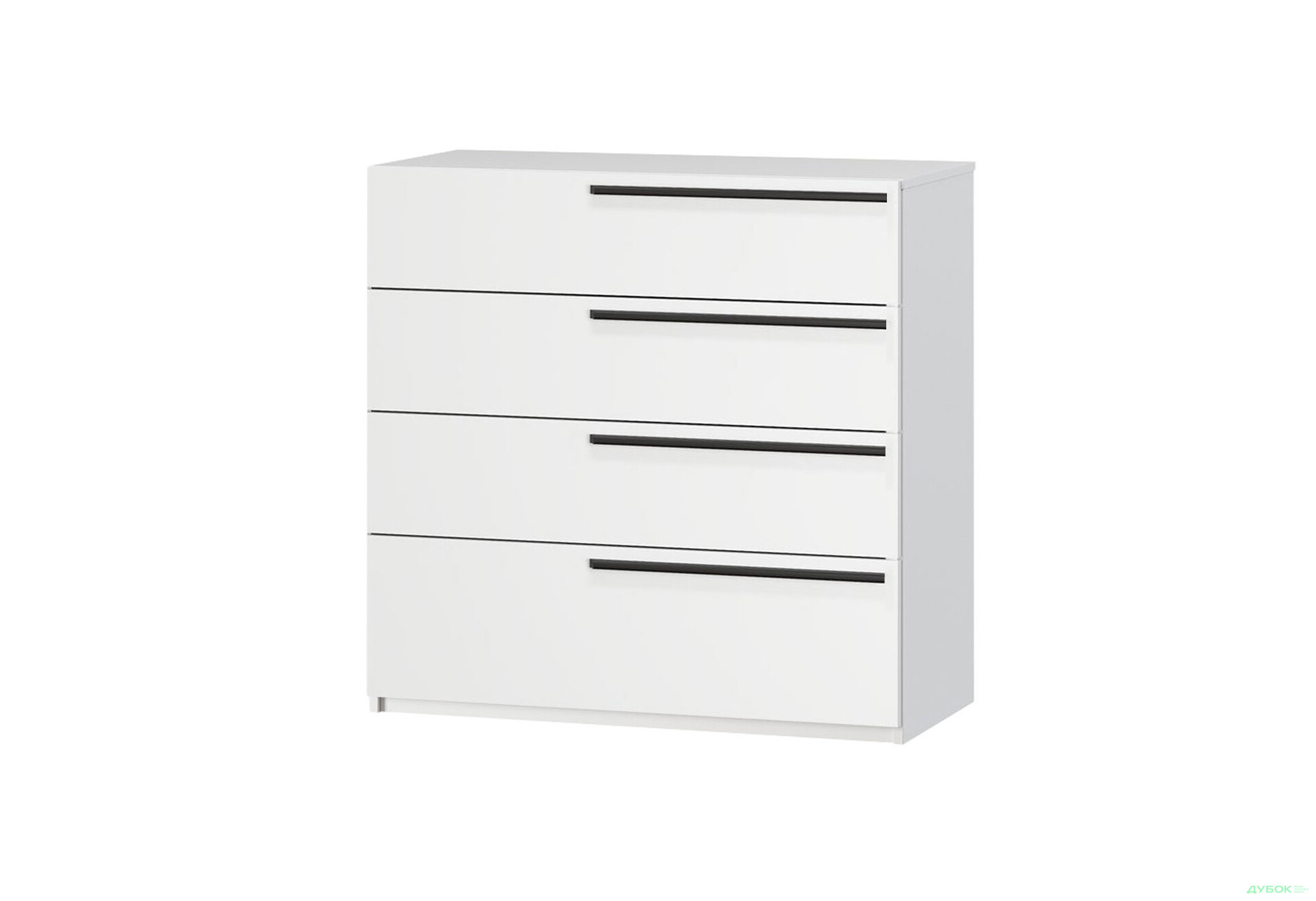 Зображення 1 - Комод Kredens furniture Venus (0006) з 4 шухлядами 91,4 см, білий