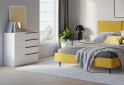 Комод Kredens furniture Venus (0006) з 4 шухлядами 91,4 см, білий - Зображення 2 Зображення 2 - Комод Kredens furniture Venus (0006) з 4 шухлядами 91,4 см, білий