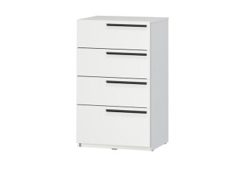 Комод Kredens furniture Venus (0007) з 4 шухлядами 55 см, білий