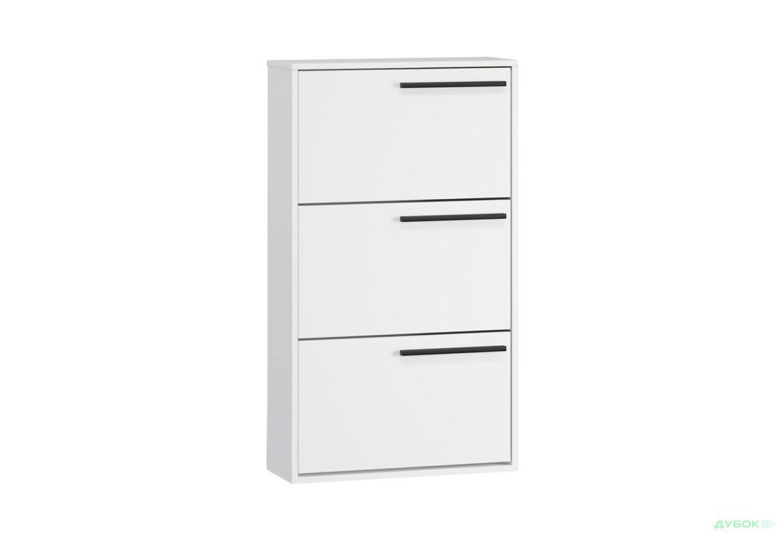 Зображення 3 - Тумба для взуття Kredens furniture Venus (0009) з 3 відділеннями 65 см, білий