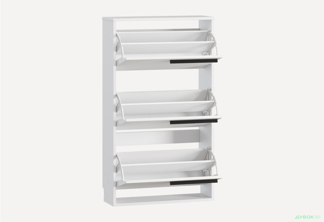 Тумба для взуття Kredens furniture Venus (0009) з 3 відділеннями 65 см, білий - Зображення 4 Зображення 4 - Тумба для взуття Kredens furniture Venus (0009) з 3 відділеннями 65 см, білий