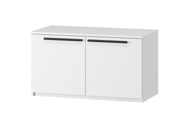 Тумба для взуття Kredens furniture Venus (0010) з 2 дверцятами 87 см, білий