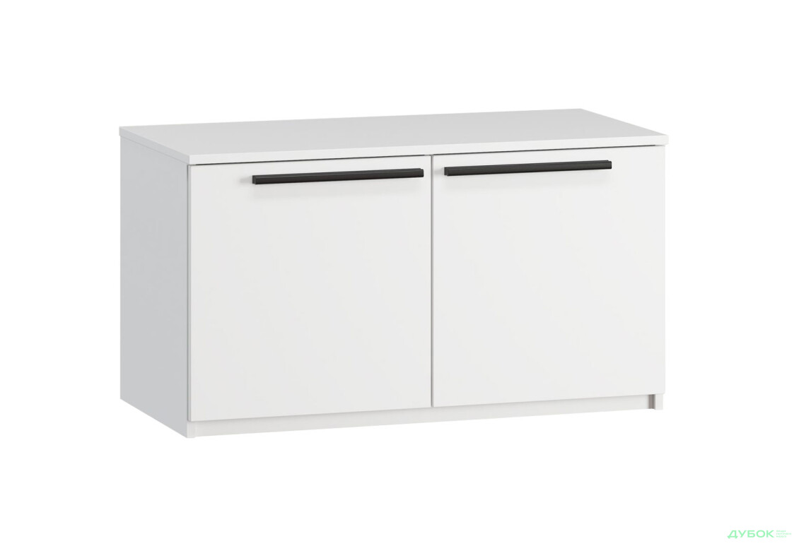 Зображення 3 - Тумба для взуття Kredens furniture Venus (0010) з 2 дверцятами 87 см, білий