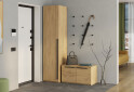 Изображение 2 - Шкаф-пенал закрытый Kredens furniture Venus (0012) (полки) 50 см, дуб аппалачи