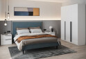 Зображення 3 - Шафа Kredens furniture Venus (0019) 3-дверна 120 см, біла