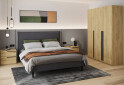 Зображення 3 - Шафа Kredens furniture Venus (0019) 3-дверна 120 см, дуб аппалачі