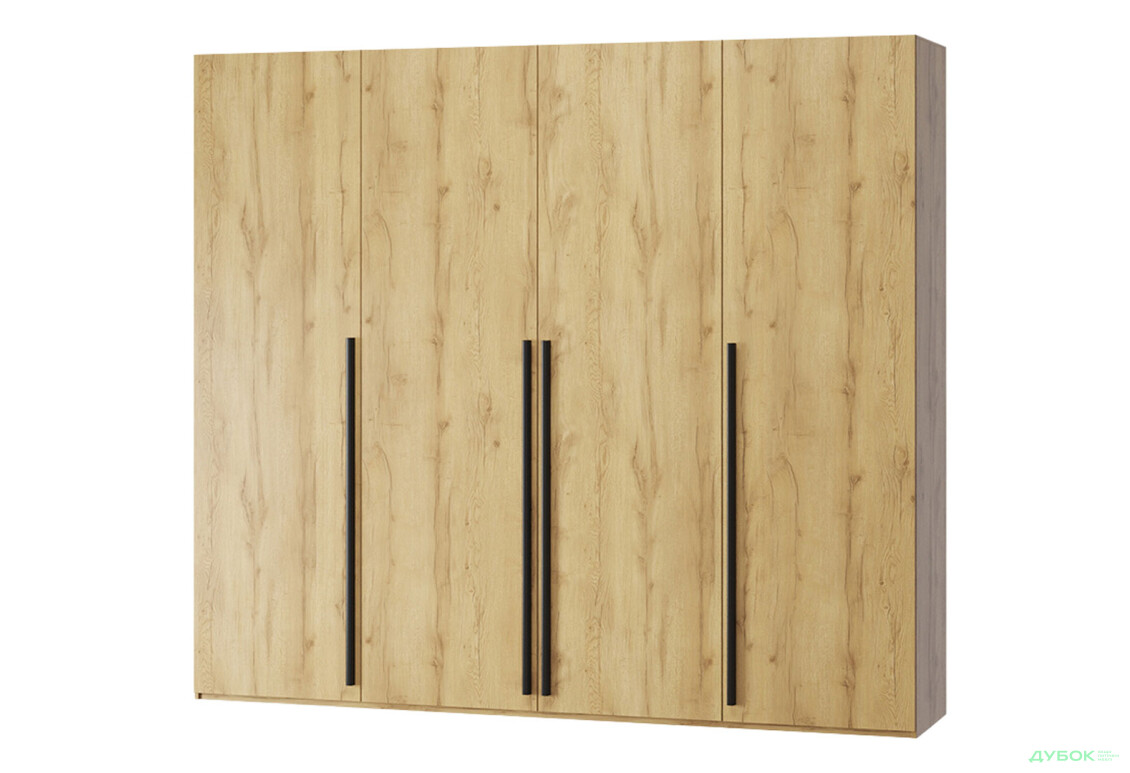 Шкаф Креденс Фениче Venus (0024) 4-дверный со штангами и полками 200 см, дуб аппалачи - Изображение 1 Изображение 1 - Шкаф Креденс Фениче Venus (0024) 4-дверный со штангами и полками 200 см, дуб аппалачи