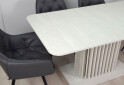 Изображение 12 - Стол обеденный Intarsio Касандра Макс / Casandra Max 160x90 см раскладной, шелковый камень / антрацит