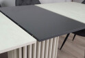 Изображение 13 - Стол обеденный Intarsio Касандра Макс / Casandra Max 160x90 см раскладной, шелковый камень / антрацит