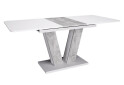 Изображение 5 - Стол обеденный Intarsio Торино / Torino 140x80 см раскладной Белая аляска / Индастриал