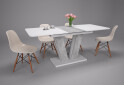 Изображение 11 - Стол обеденный Intarsio Торино / Torino 140x80 см раскладной Белая аляска / Индастриал