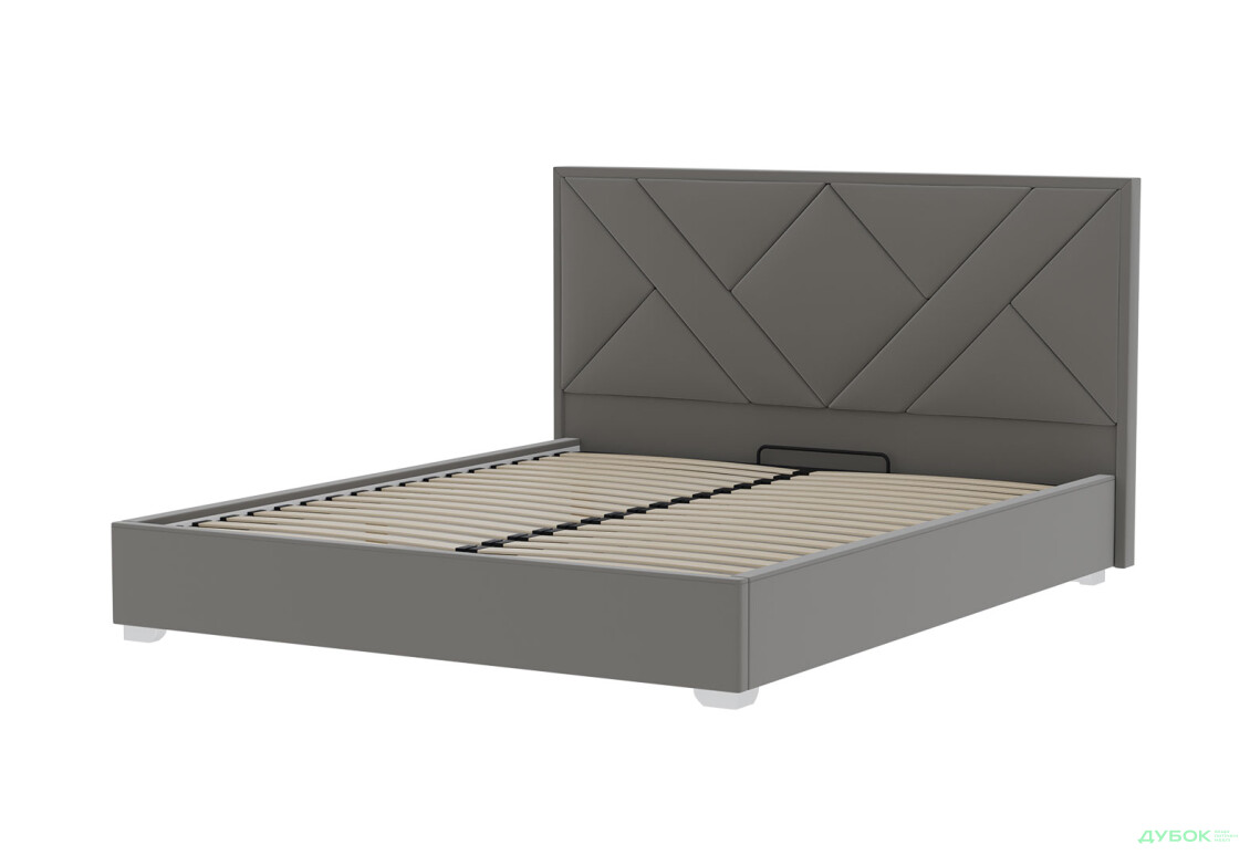 Ліжко-подіум Eurosof Олівія 180х200 см з нішею та металопідйомником Артекс Allure Taupe - Зображення 4 Зображення 4 - Ліжко-подіум Eurosof Олівія 180х200 см з нішею та металопідйомником Артекс Allure Taupe