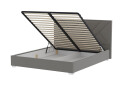 Ліжко-подіум Eurosof Олівія 180х200 см з нішею та металопідйомником Артекс Allure Taupe - Зображення 5 Зображення 5 - Ліжко-подіум Eurosof Олівія 180х200 см з нішею та металопідйомником Артекс Allure Taupe