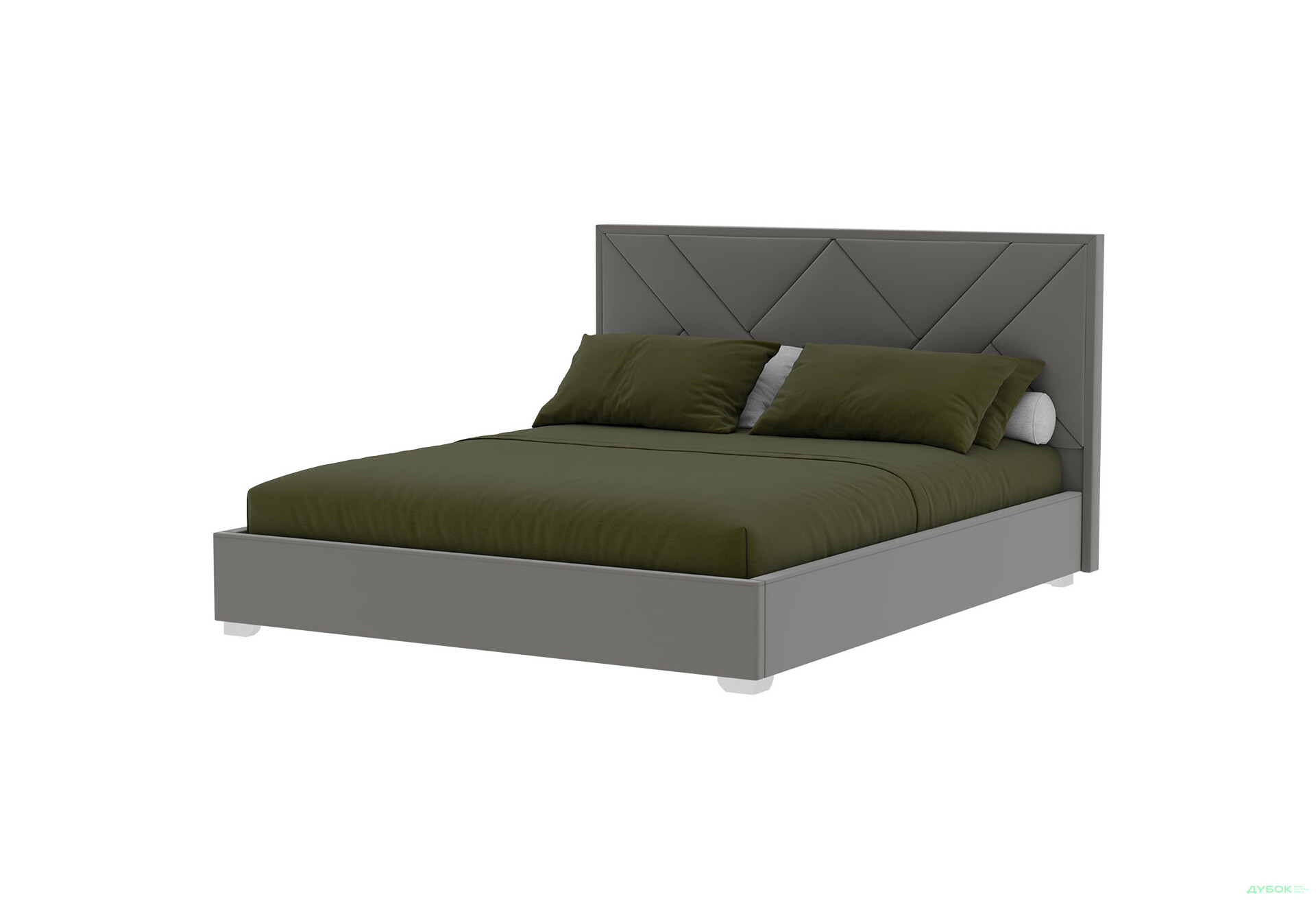 Ліжко-подіум Eurosof Олівія 180х200 см з нішею та металопідйомником Артекс Allure Taupe - Зображення 1 Зображення 1 - Ліжко-подіум Eurosof Олівія 180х200 см з нішею та металопідйомником Артекс Allure Taupe