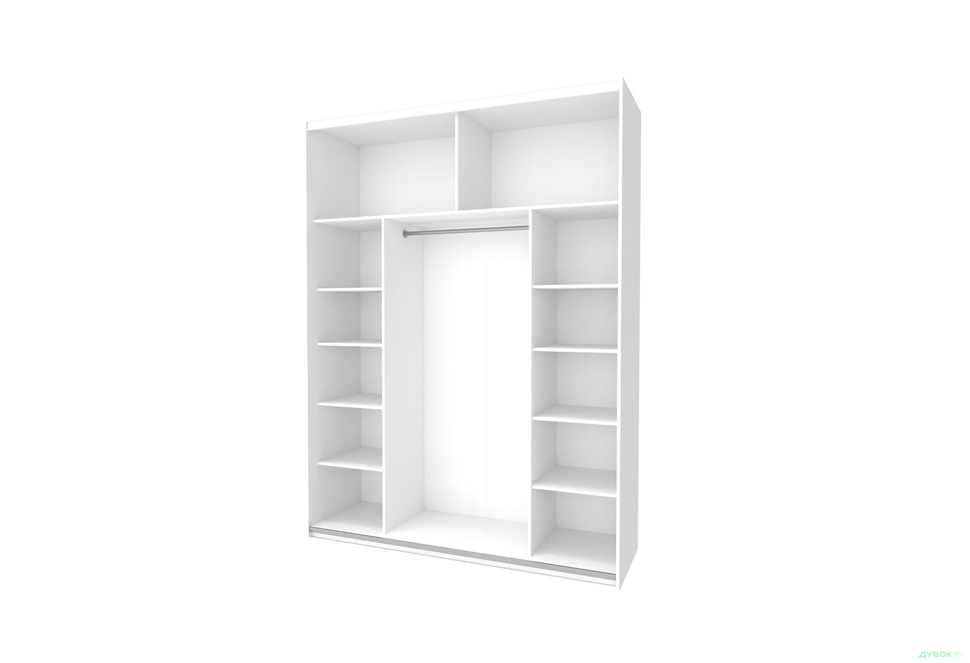 Зображення 5 - Шафа-купе Doros G-Caiser / Джі-Кейзер 2-дверна 180 см, біла