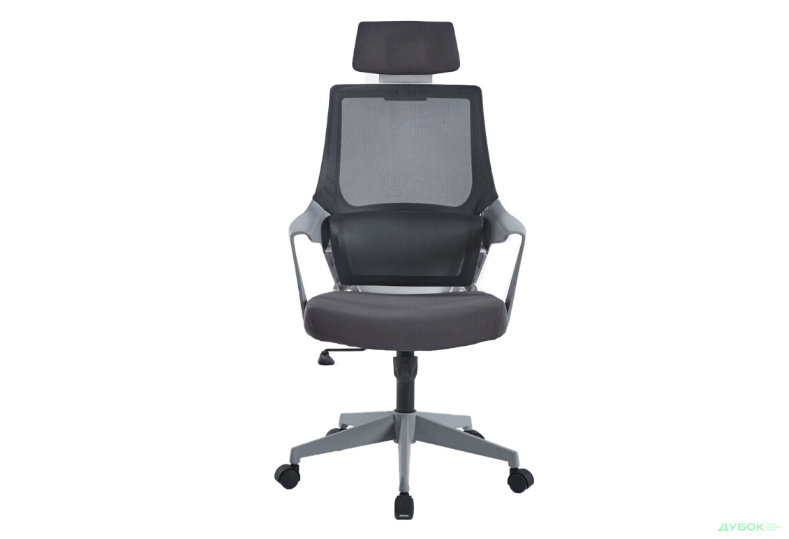 Изображение 3 - Кресло Интарсио Арон / Aron II поворотное серое / серый каркас