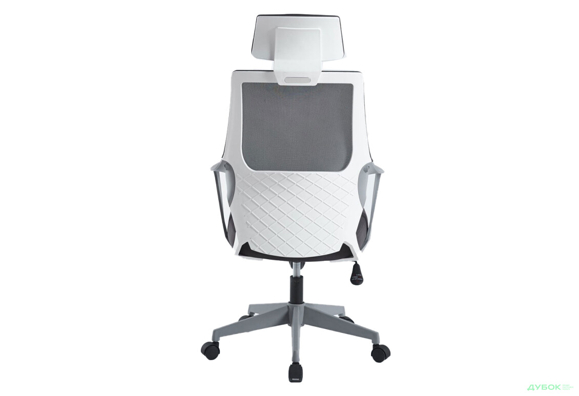 Изображение 4 - Кресло Интарсио Арон / Aron II поворотное серое / серый каркас