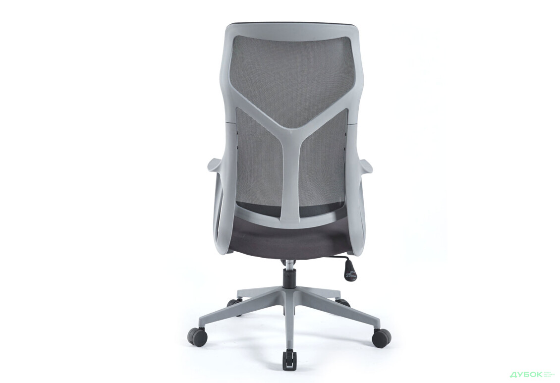 Кресло Интарсио Каспер / Casper поворотное серое / серый каркас - Изображение 5 Изображение 5 - Кресло Интарсио Каспер / Casper поворотное серое / серый каркас