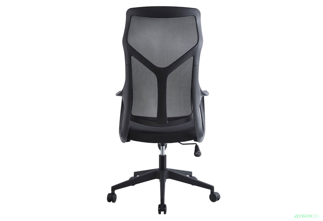 Крісло Інтарсіо Каспер / Casper поворотне чорне / чорний каркас - Зображення 5 Зображення 5 - Крісло Інтарсіо Каспер / Casper поворотне чорне / чорний каркас