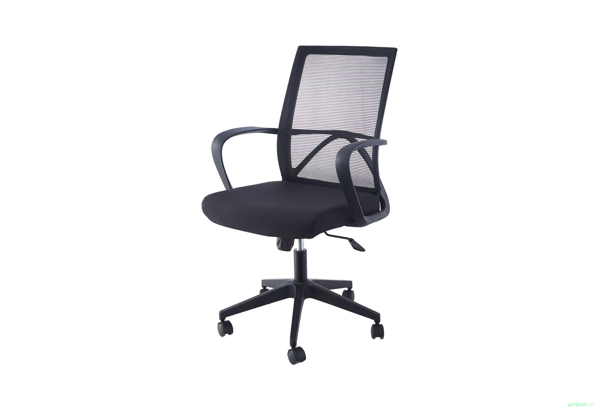 Изображение 1 - Кресло Интарсио Паул / Paul поворотное черное / черный каркас