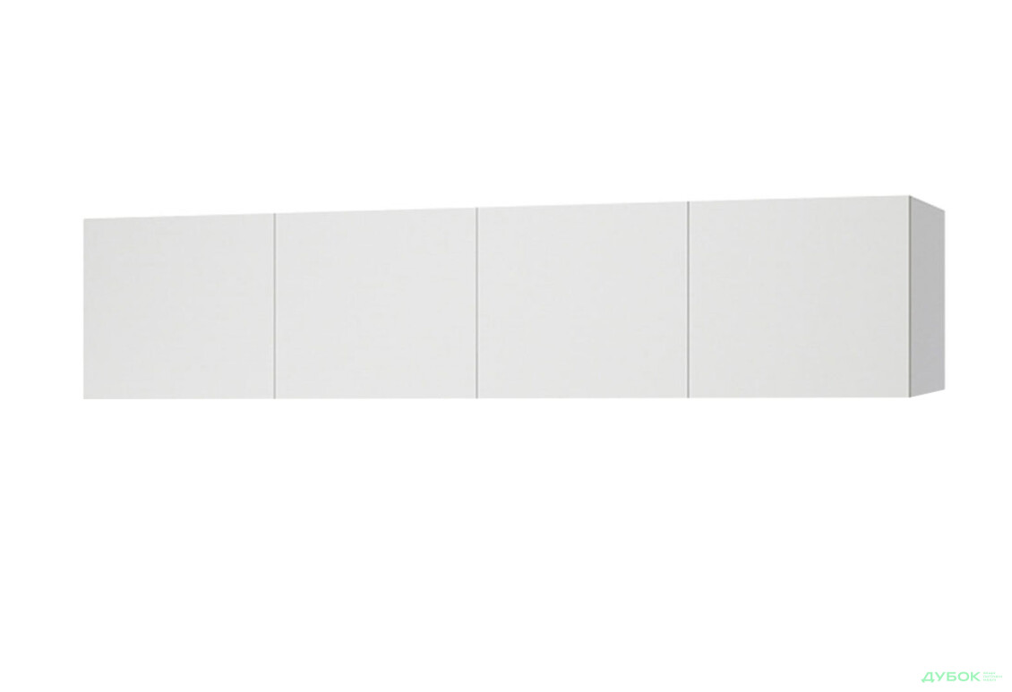 Антресоль Kredens furniture Venus / Вінус (0034) 4-дверна 200 см, білий - Зображення 1 Зображення 1 - Антресоль Kredens furniture Venus / Вінус (0034) 4-дверна 200 см, білий