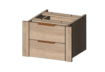 Шухляди для шафи Kredens furniture Venus (0029) 47,6 см, дуб аппалачі