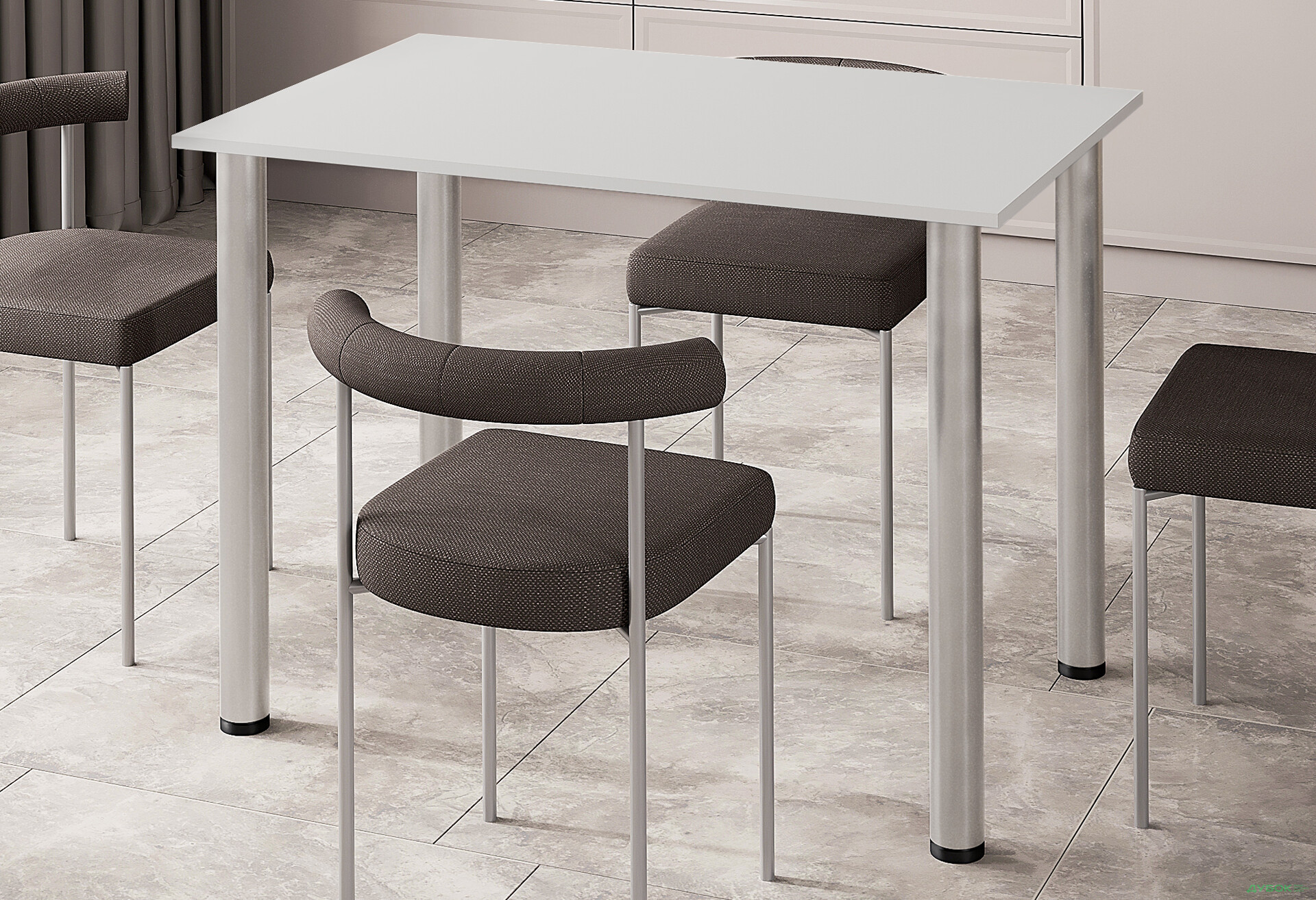 Зображення 2 - Стіл обідній Moreli SK0002 110x70 см німфея альба