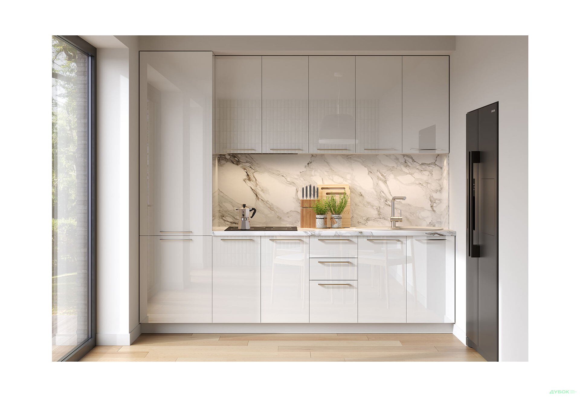 Кухня Глорі / Glory 2.6 MiroMark - Зображення 1 Зображення 1 - Кухня Глорі / Glory 2.6 MiroMark