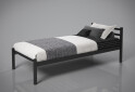 Ліжко Tenero Лідс Міні металеве із вкладом метал + ДВП 90х200 - Зображення 2 Зображення 2 - Ліжко Tenero Лідс Міні металеве із вкладом метал + ДВП 90х200
