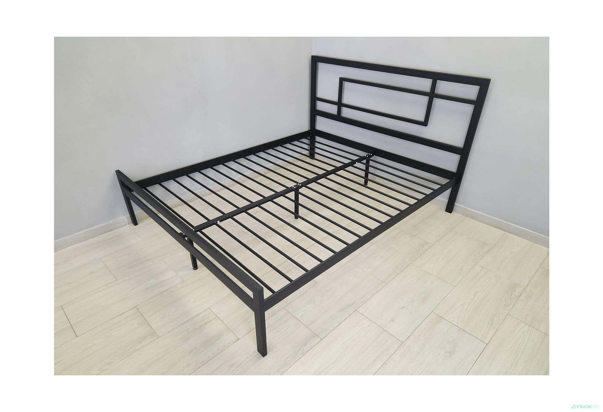 Изображение 4 - Кровать Tenero Хайфа металлическая с вкладом металл + ДВП 180х200