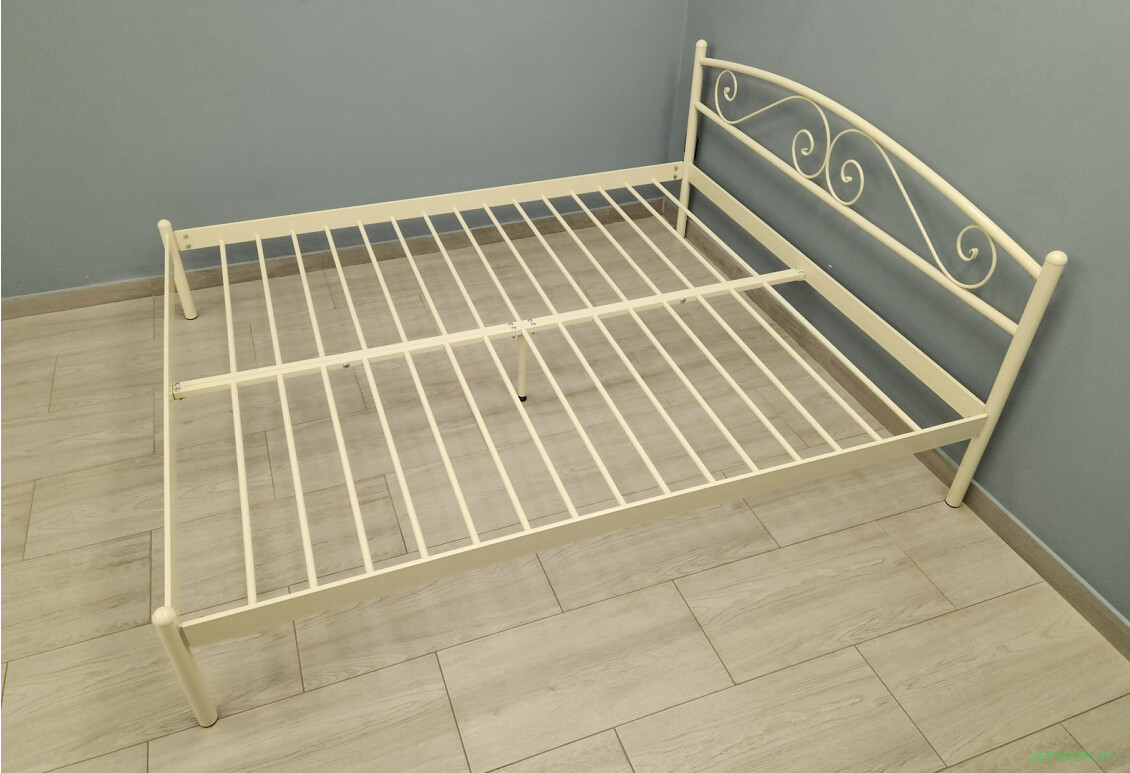 Изображение 4 - Кровать Tenero Виола металлическая с вкладом металл + ДВП 140х200