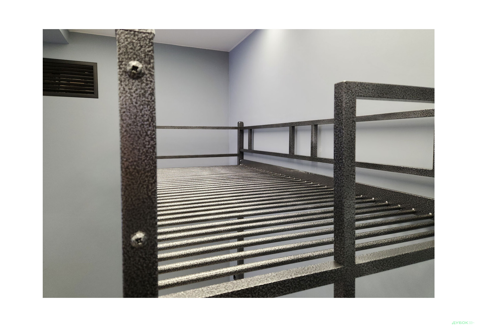 Изображение 5 - Кровать Tenero Фулхэм чердак металлическая с вкладом металл + ДВП 90х200