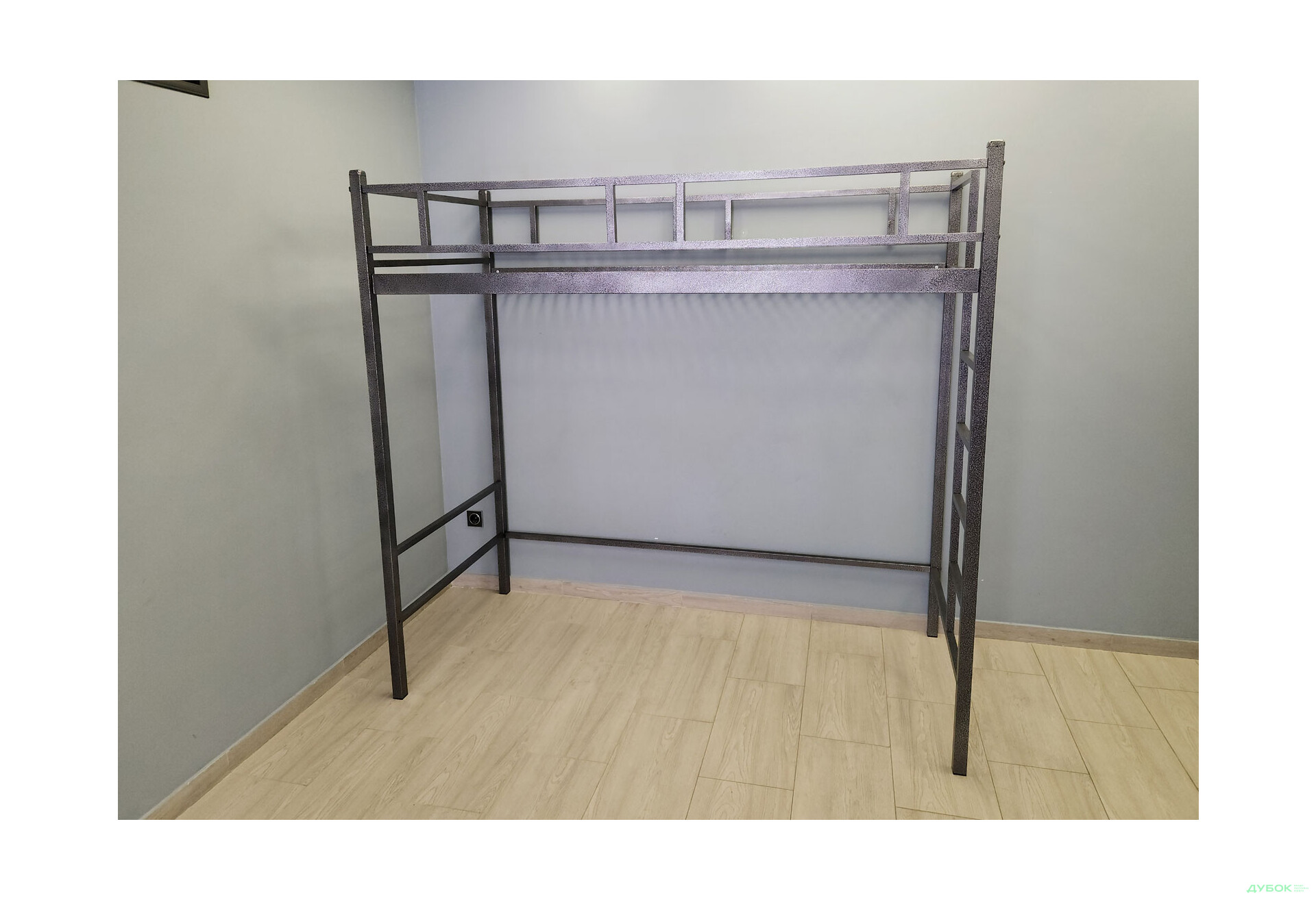 Изображение 4 - Кровать Tenero Фулхэм чердак металлическая с вкладом металл + ДВП 90х200