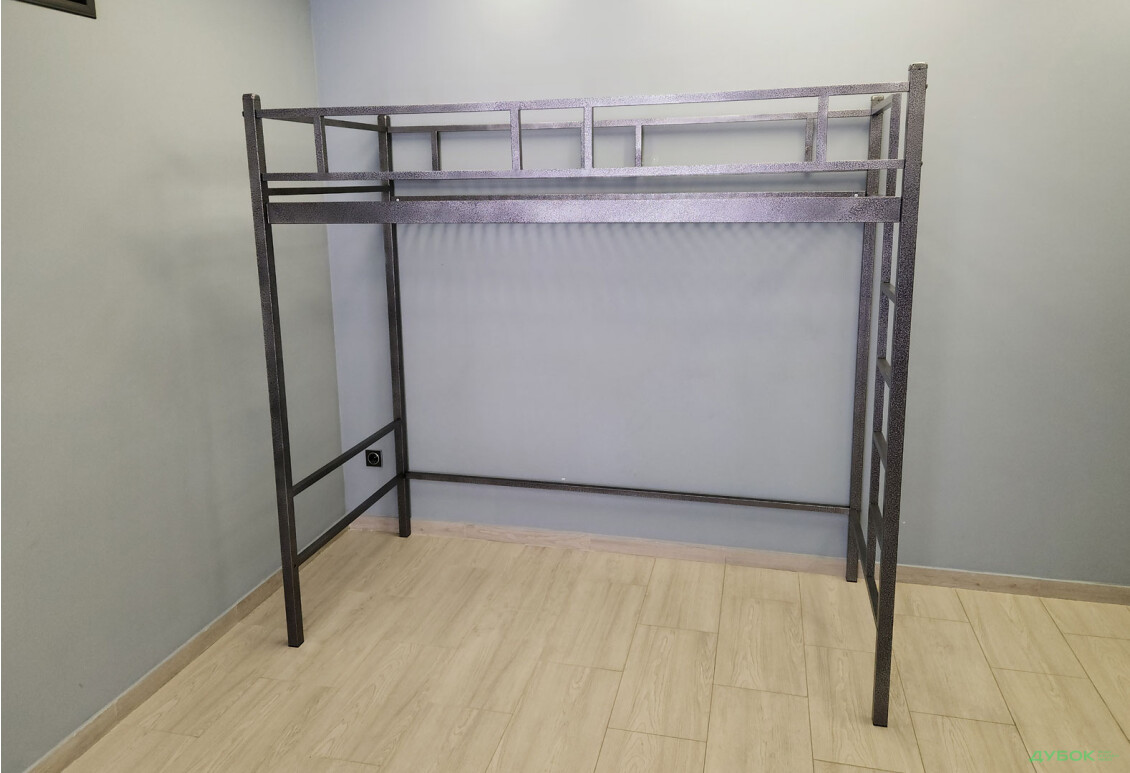 Изображение 4 - Кровать Tenero Фулхэм чердак металлическая с вкладом металл + ДВП 90х200