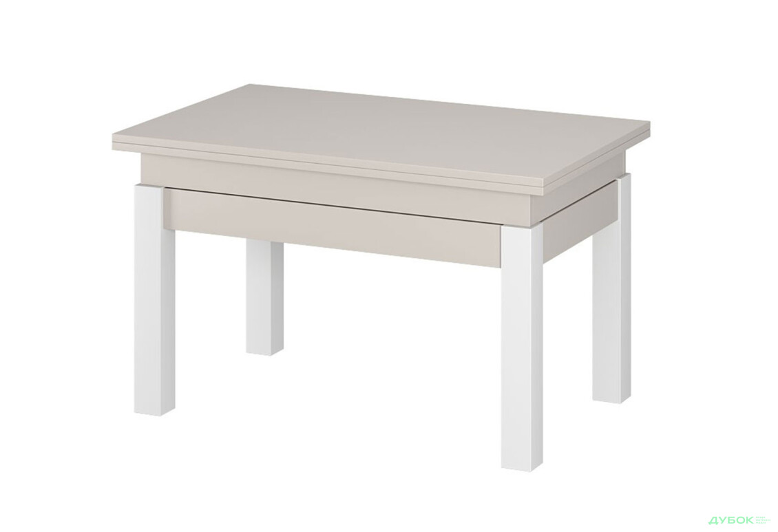 Стол-трансформер Art In Head Би-флай 120x90 см кашемир / белый