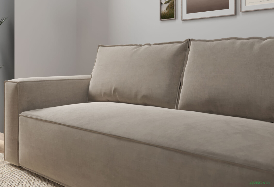Диван Вика Рекам 229х95 см, тёмный беж (Delano 706) - Изображение 4 Изображение 4 - Диван Вика Рекам 229х95 см, тёмный беж (Delano 706)