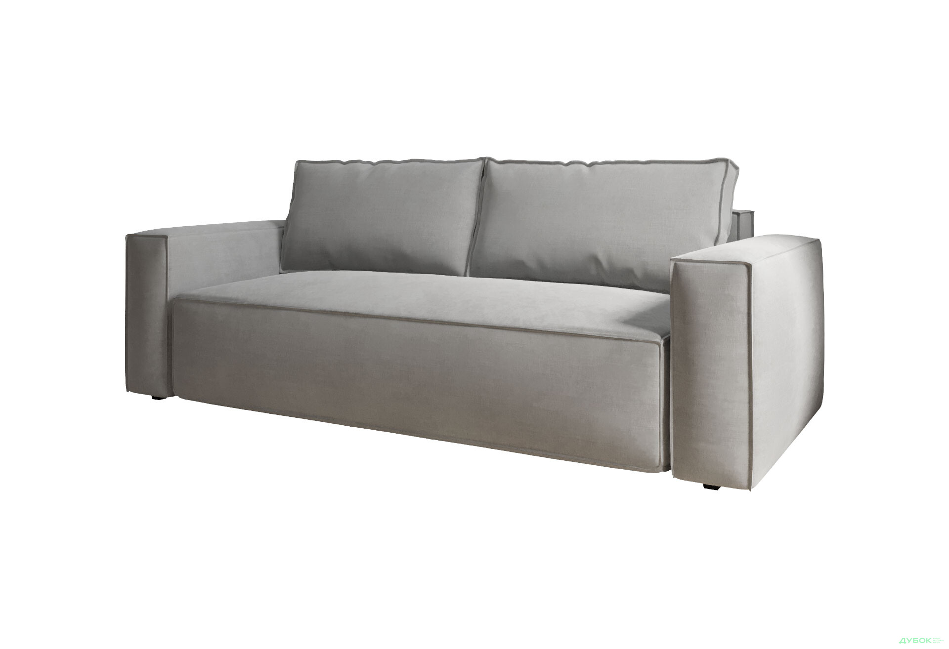 Диван Вика Рекам 229х95 см, серый (Delano 705) - Изображение 1 Изображение 1 - Диван Вика Рекам 229х95 см, серый (Delano 705)