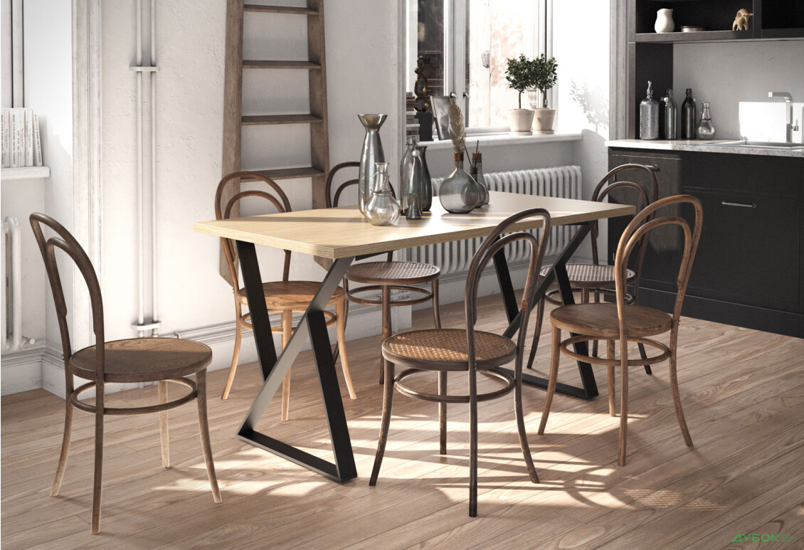 Стіл обідній Tenero Діо 120х75 см - Зображення 2 Зображення 2 - Стіл обідній Tenero Діо 120х75 см