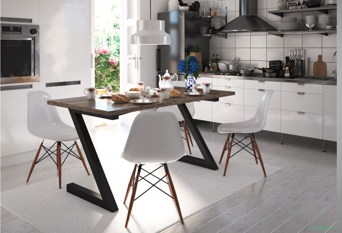 Стіл обідній Tenero Зевс 120х75 см - Зображення 2 Зображення 2 - Стіл обідній Tenero Зевс 120х75 см