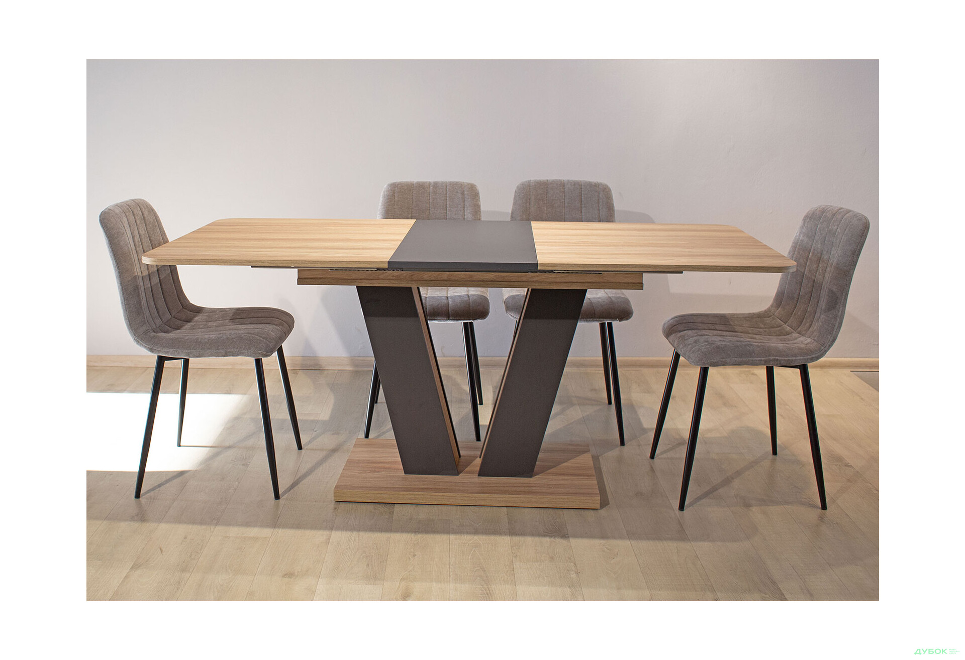 Изображение 4 - Комплект стол Торино раскладной + 4 стула Джет бежевые