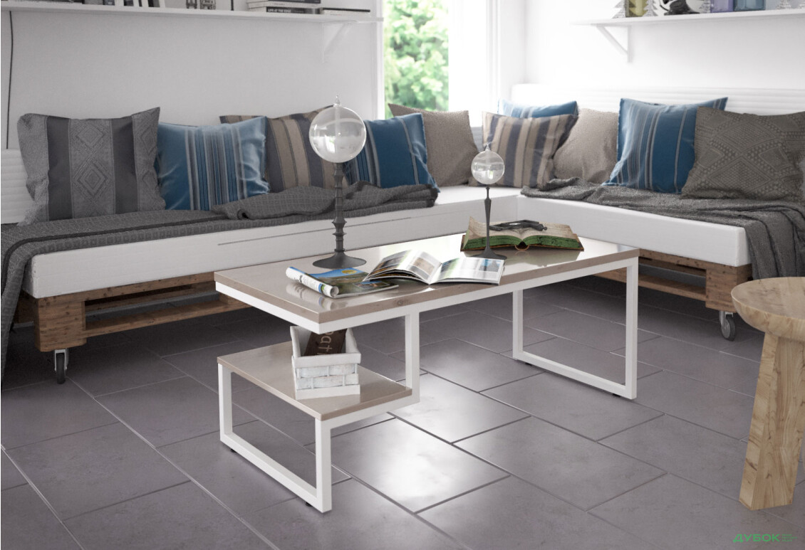 Изображение 2 - Стол журнальный Tenero Флекс с полкой 109х55 см