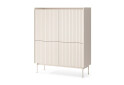 Комод Perfect Home Левел / Level 4-дверний 103 см, бежевий / дуб сканді - Зображення 1 Зображення 1 - Комод Perfect Home Левел / Level 4-дверний 103 см, бежевий / дуб сканді