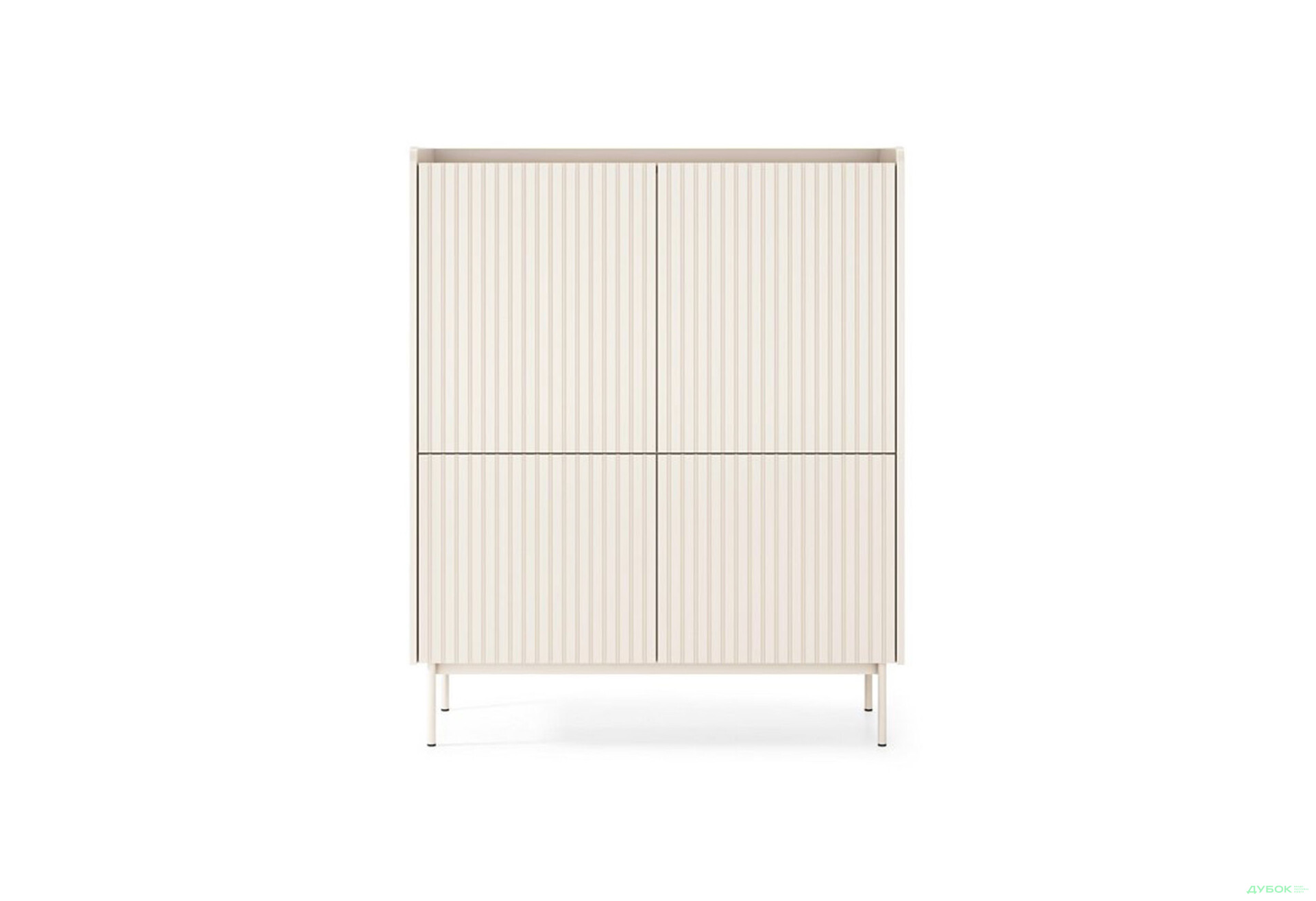 Комод Perfect Home Левел / Level 4-дверний 103 см, бежевий / дуб сканді - Зображення 3 Зображення 3 - Комод Perfect Home Левел / Level 4-дверний 103 см, бежевий / дуб сканді