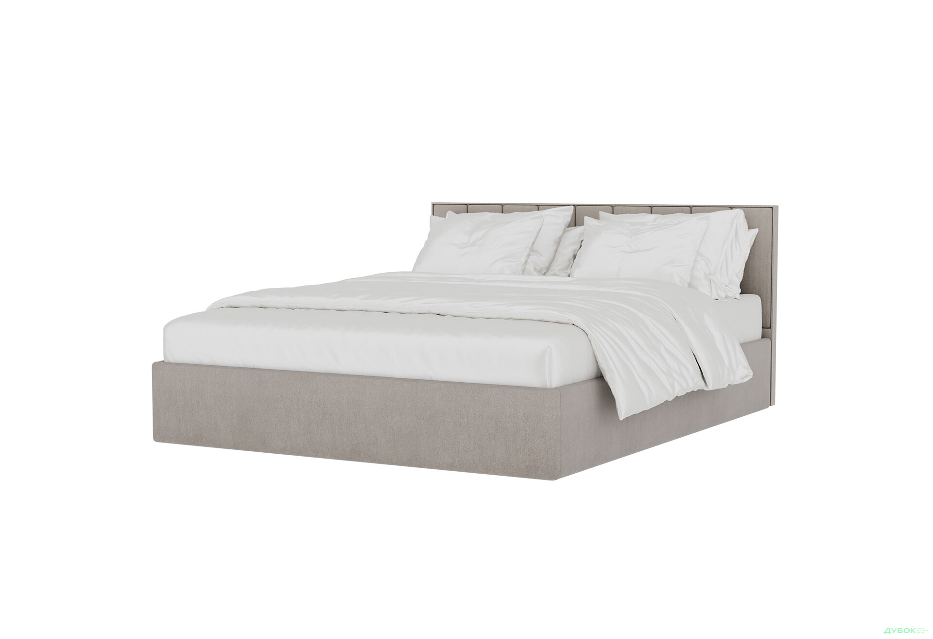 Ліжко-подіум Arbor Drev Рафаель 160х200, сосна, підйомне, фанерний каркас, беж (Лагуна 07) - Зображення 1 Зображення 1 - Ліжко-подіум Arbor Drev Рафаель 160х200, сосна, підйомне, фанерний каркас, беж (Лагуна 07)