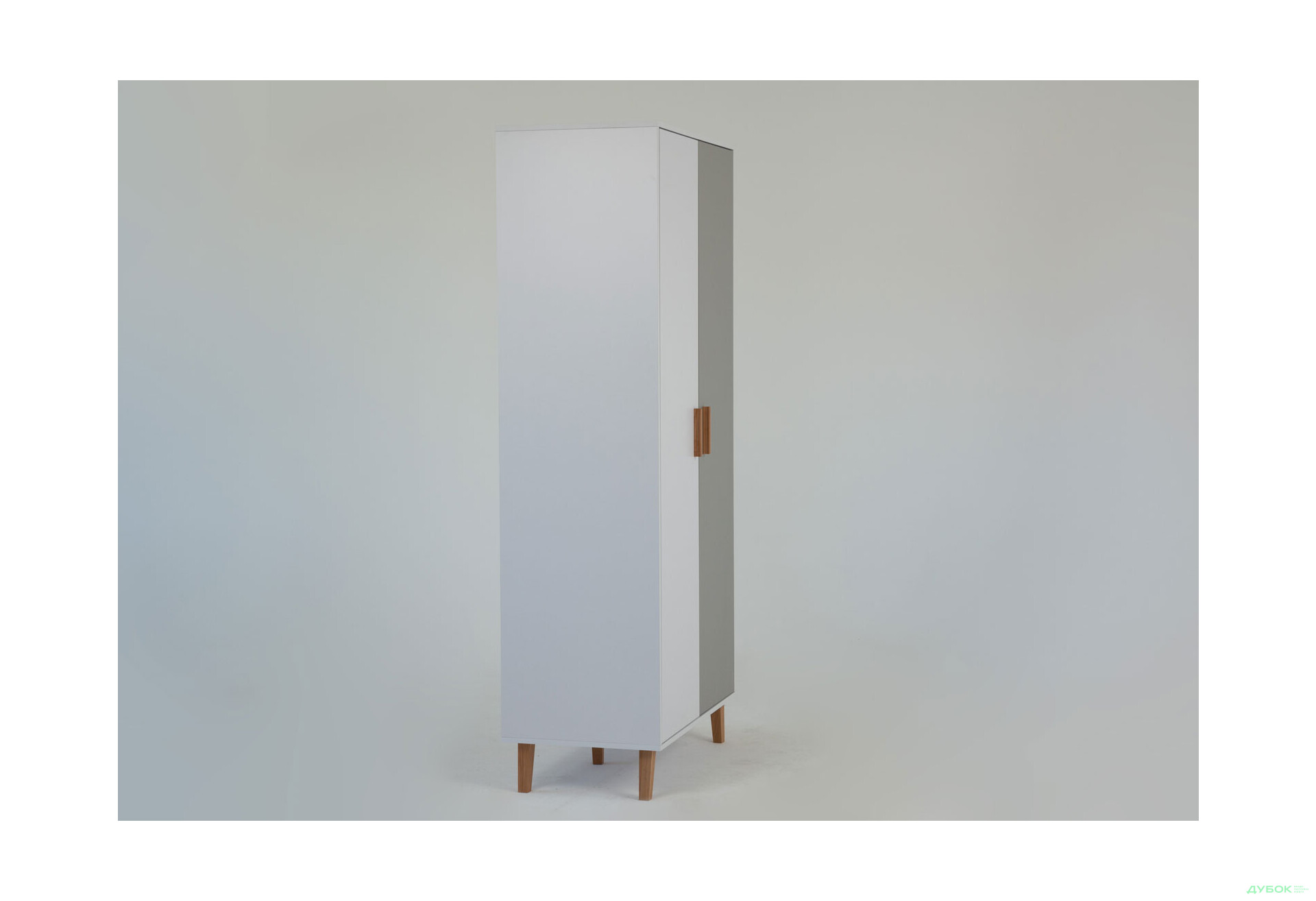 Шафа VMV holding Тіммі / Timmy 2-дверна 90 см, білий / графіт / шиншила - Зображення 5 Зображення 5 - Шафа VMV holding Тіммі / Timmy 2-дверна 90 см, білий / графіт / шиншила