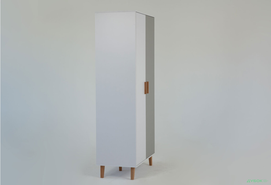 Шафа VMV holding Тіммі / Timmy 2-дверна 90 см, білий / графіт / шиншила - Зображення 5 Зображення 5 - Шафа VMV holding Тіммі / Timmy 2-дверна 90 см, білий / графіт / шиншила